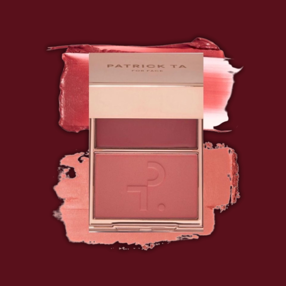 Patrick Ta Ta Major Headlines Double-Take Crème & Powder Blush Duo Full Size